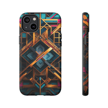 Abstract Tesseract Tough Case