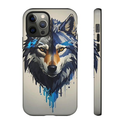 Blue wolf Tough Case