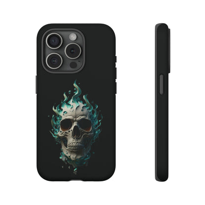 Flaming Skull Tough Case