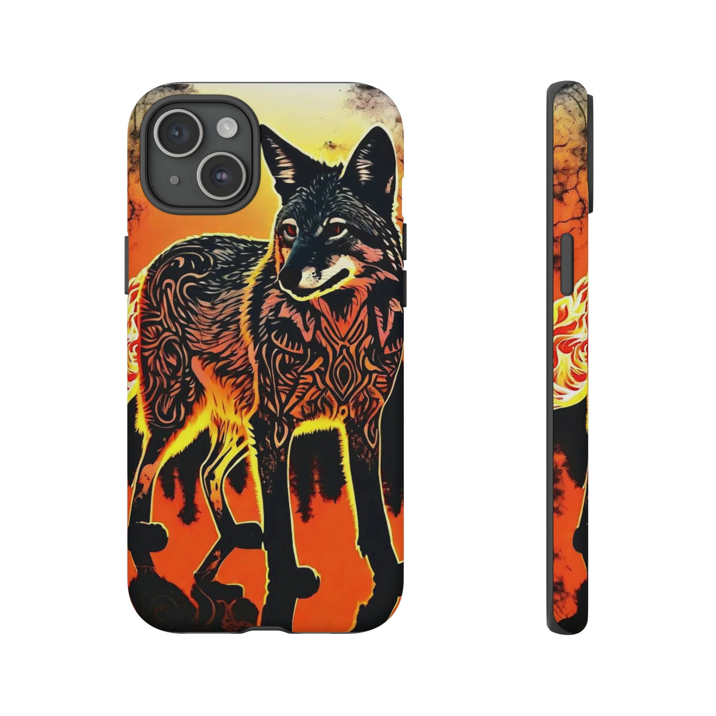 Fiery tail Tough Case