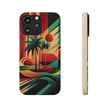 Beach Painting Biodegradable Case