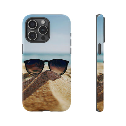 Sunglass on Beach Tough Case