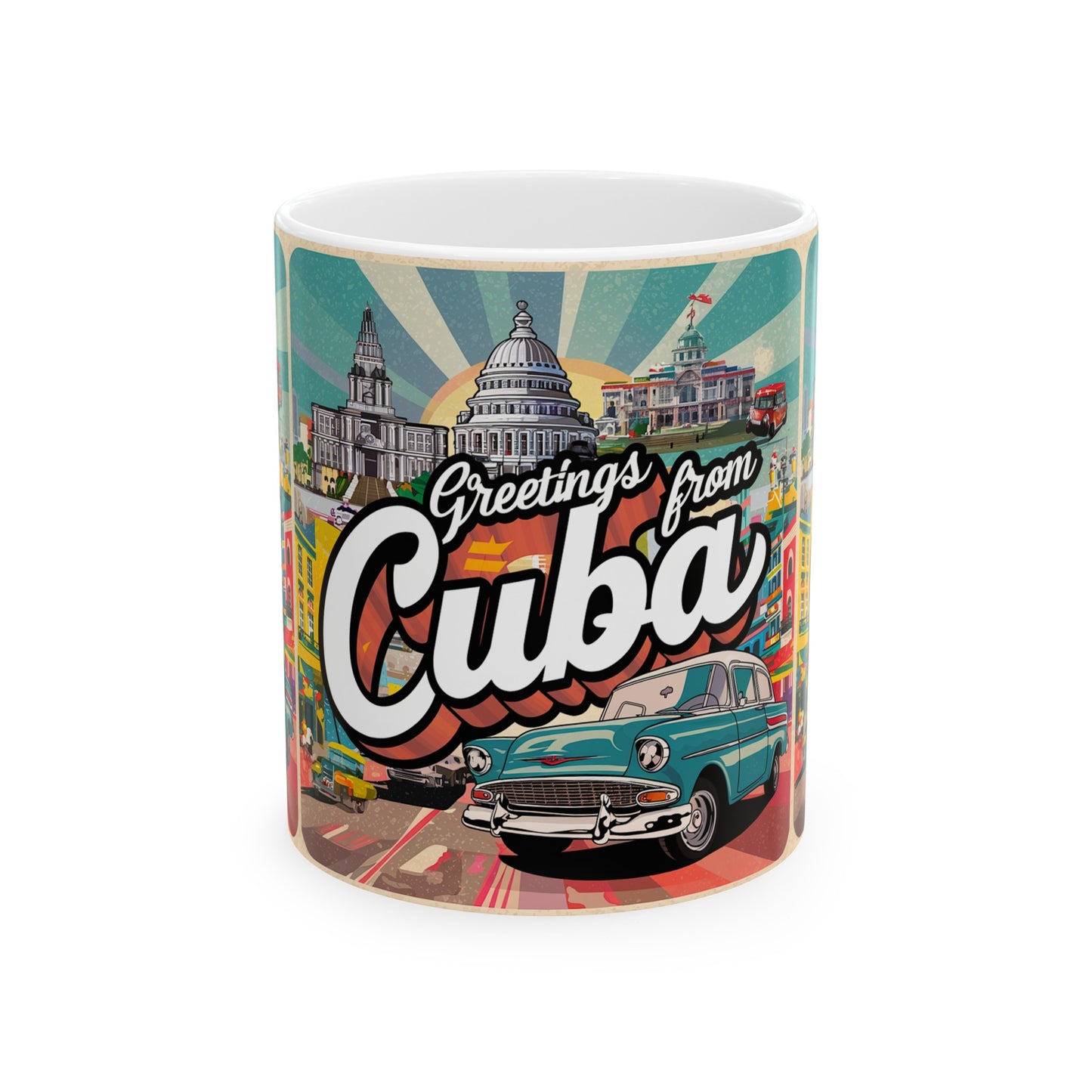 Postcard from Cuba Coffee Mug