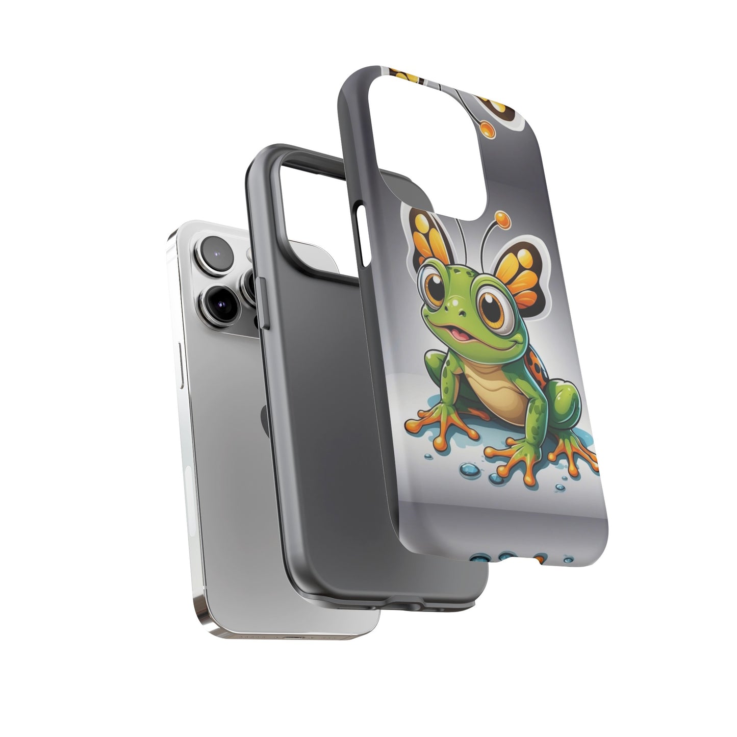 Butterfly-Frog Tough Case