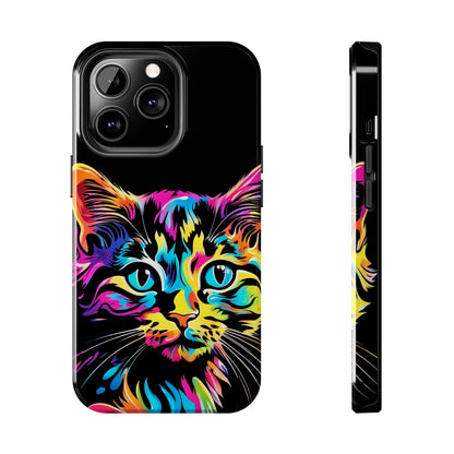 Psychedelic Cat Tough Case