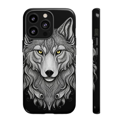 Wolf Pattern Tough Case