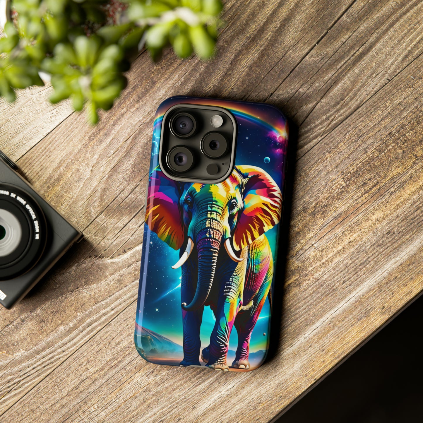 Psychedelic Elephant Tough Case