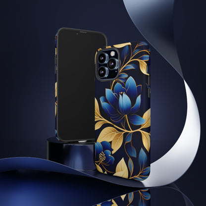 Blue Design Pattern Tough Case