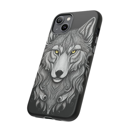 Wolf Pattern Tough Case