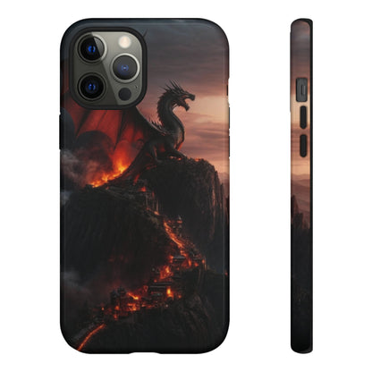 Dragon on mountain Tough Case