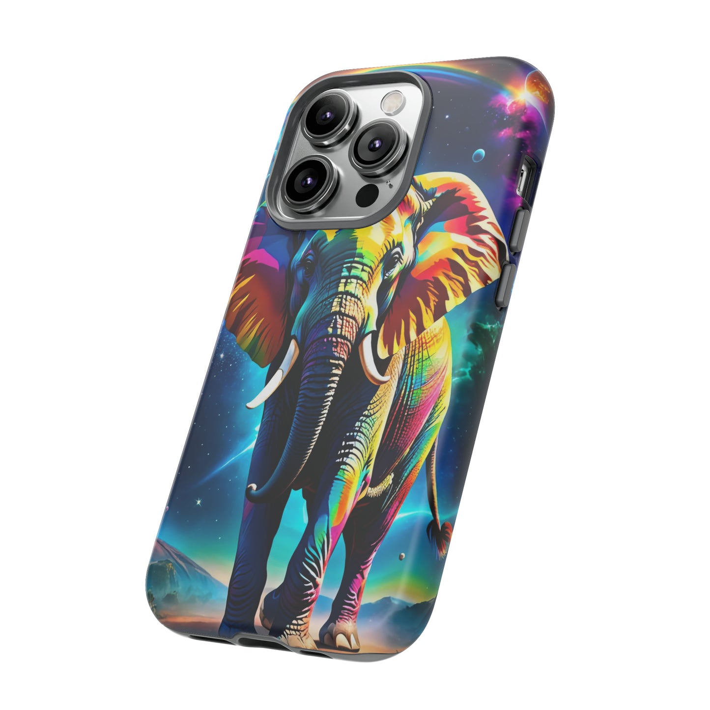 Psychedelic Elephant Tough Case