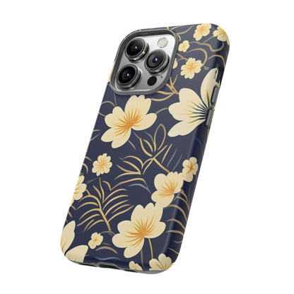 White Flower Art Tough Case