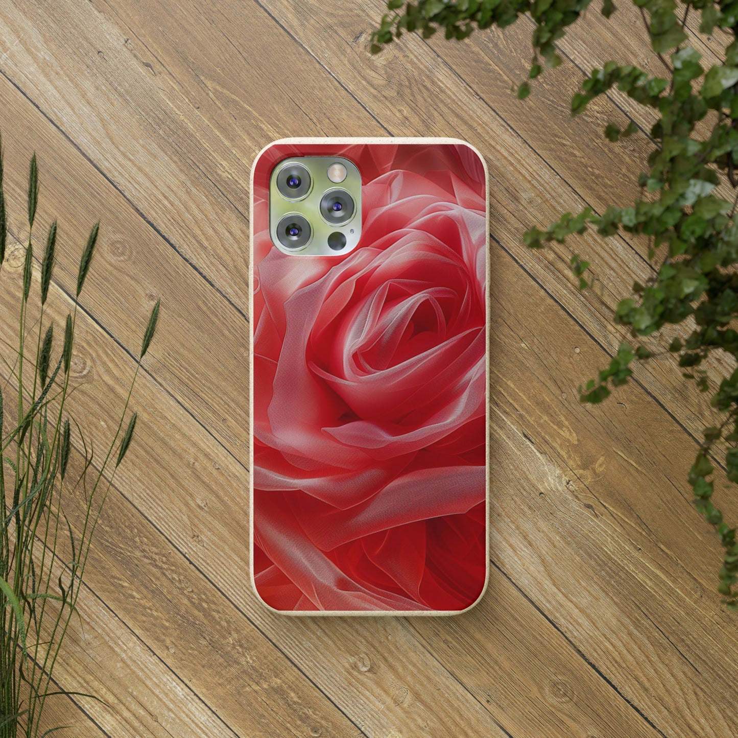 Cloth Flower art Biodegradable Case