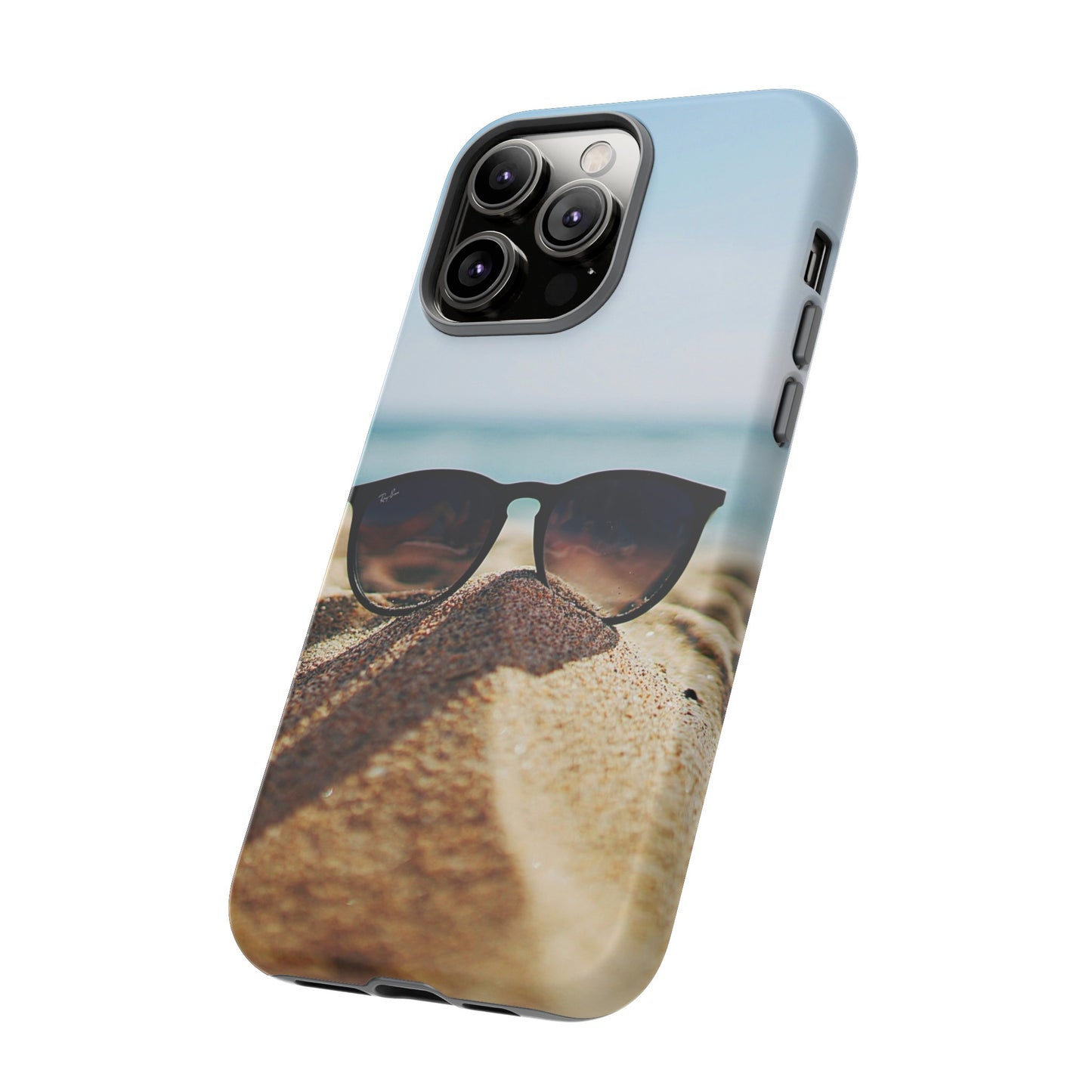 Sunglass on Beach Tough Case