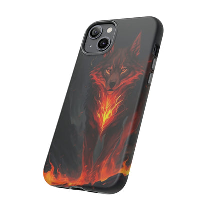 Red Glowing Fox  Tough Case