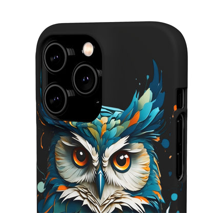 Blue Owl Snap Case - Colorwink