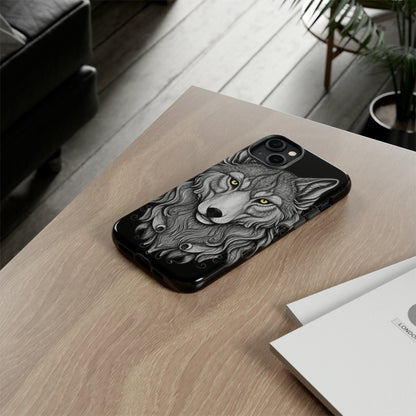 Wolf Pattern Tough Case