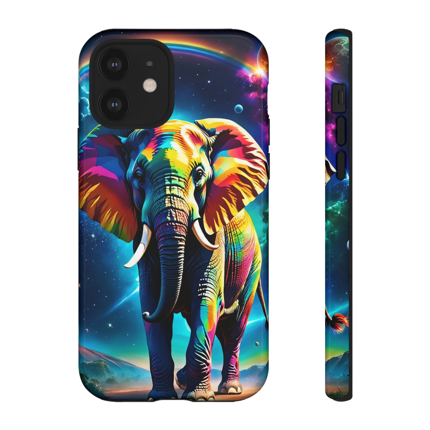 Psychedelic Elephant Tough Case