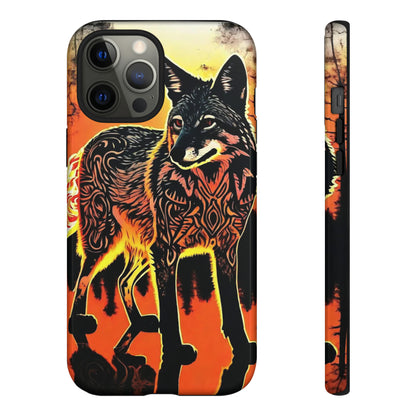 Fiery tail Tough Case