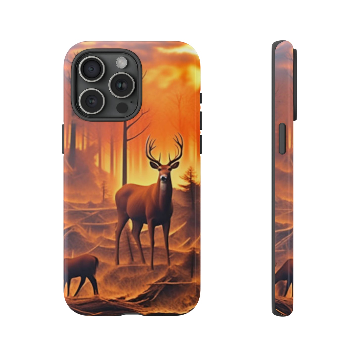 Deer Painting Tough Case