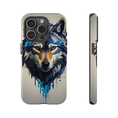 Blue wolf Tough Case