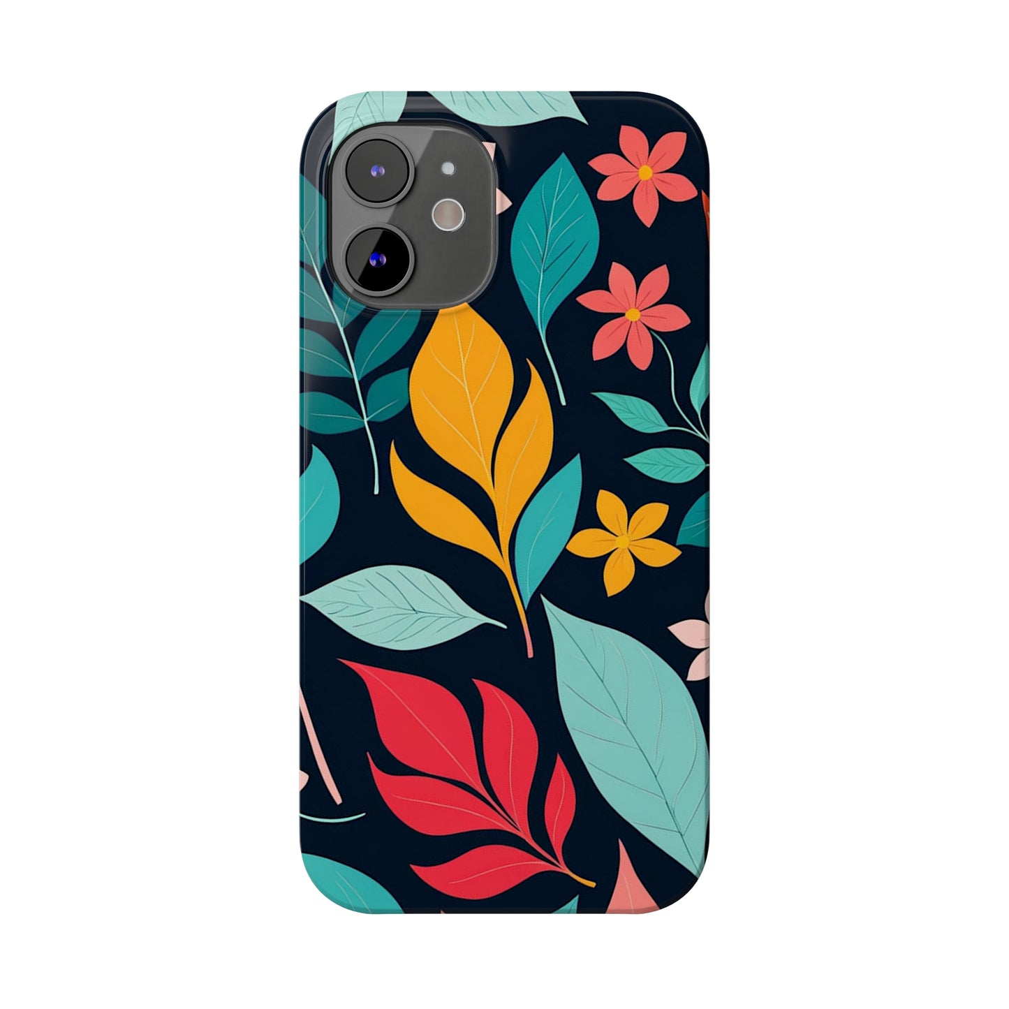 Flower Leaf Slim Phone Case