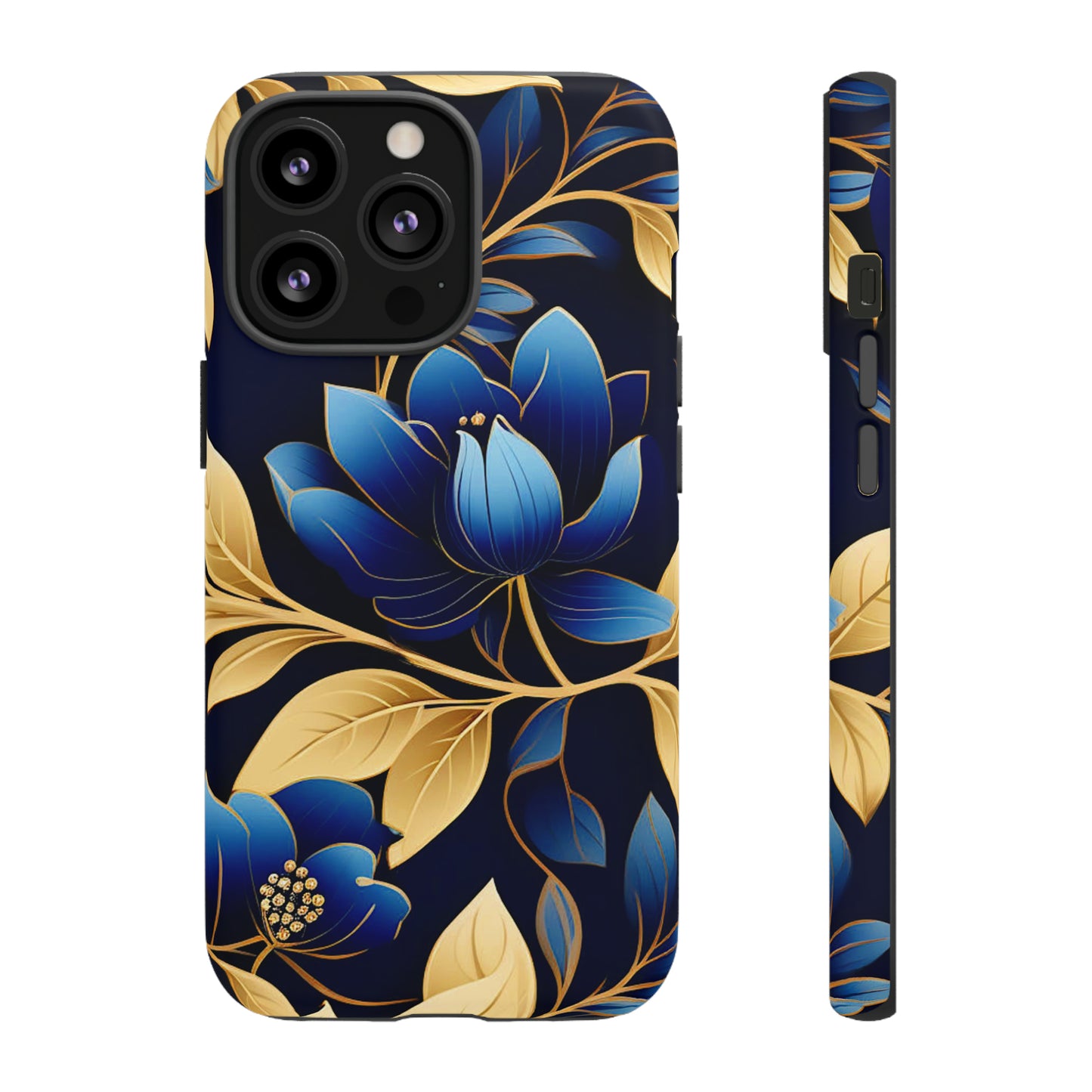 Blue Design Pattern Tough Case