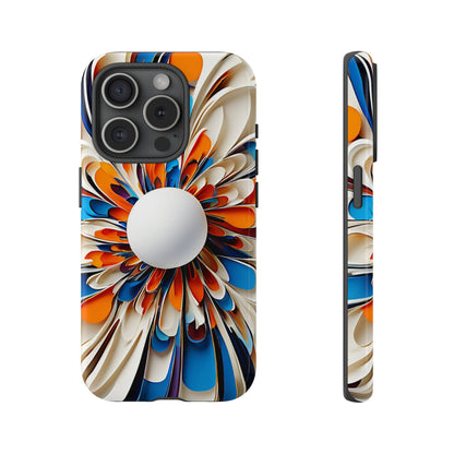 White Flower Tough Case