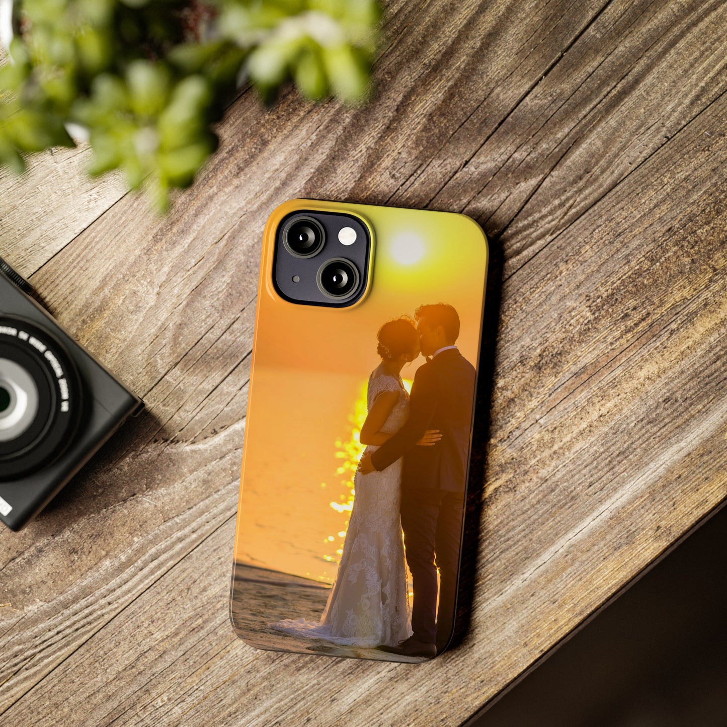 Just Married Slim Phone Case