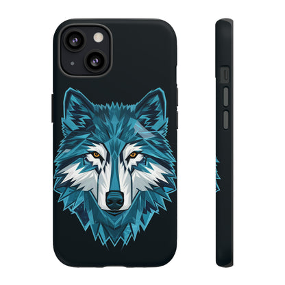 Cubism Wolf Art Tough Case