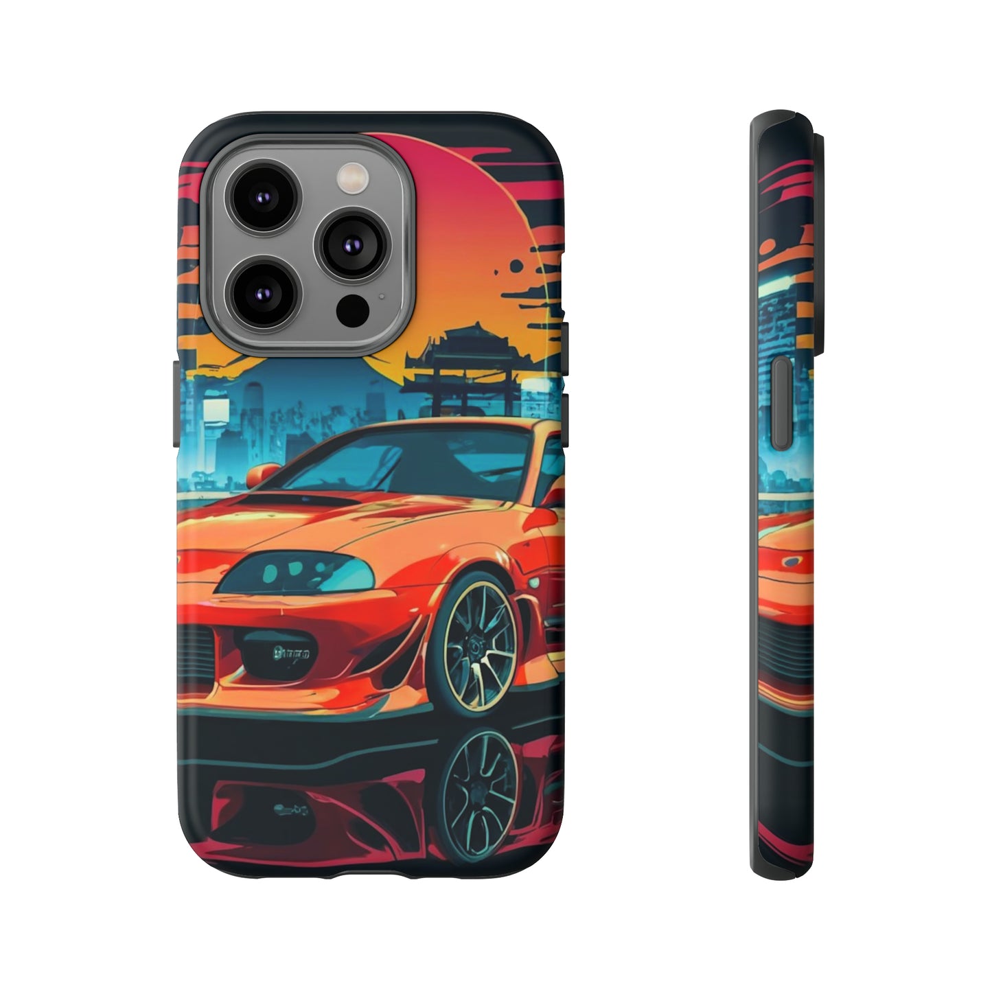 Anime Neon Car Tough Case