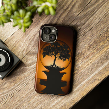 Tree yellow Art Tough Case