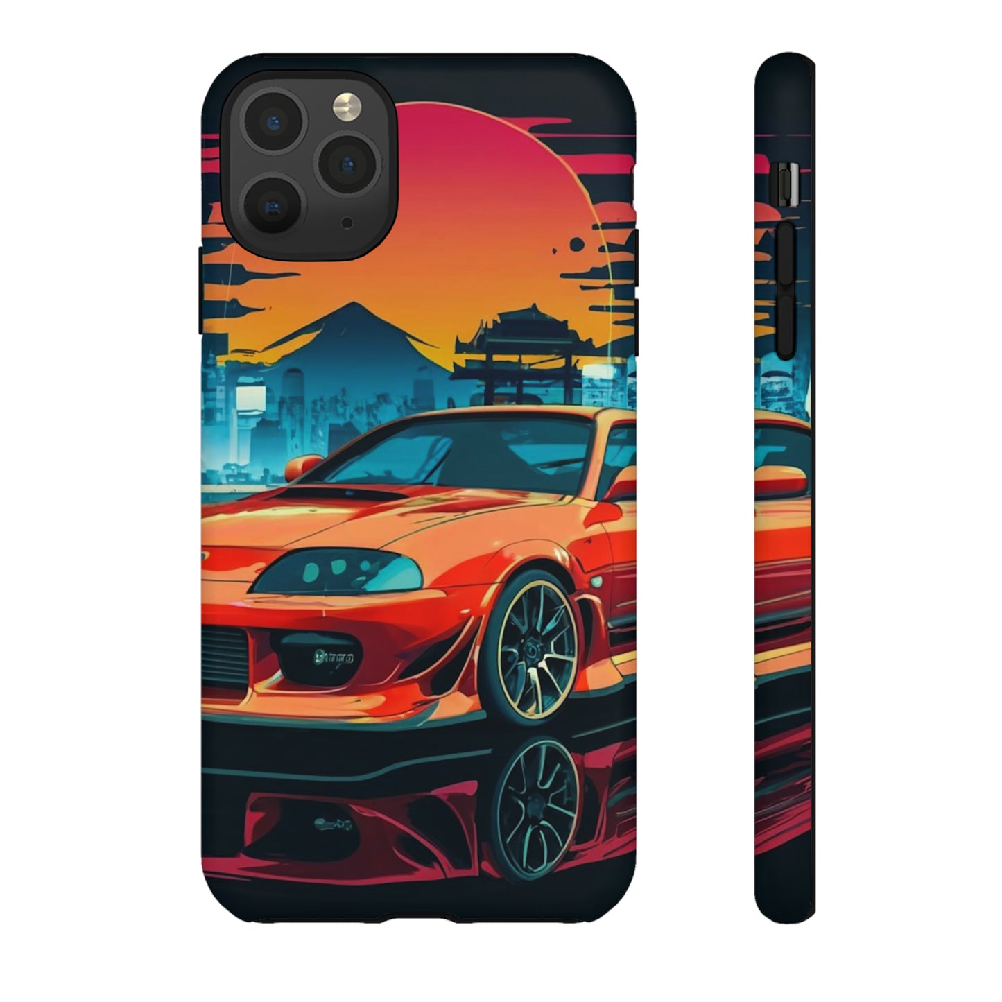 Anime Neon Car Tough Case