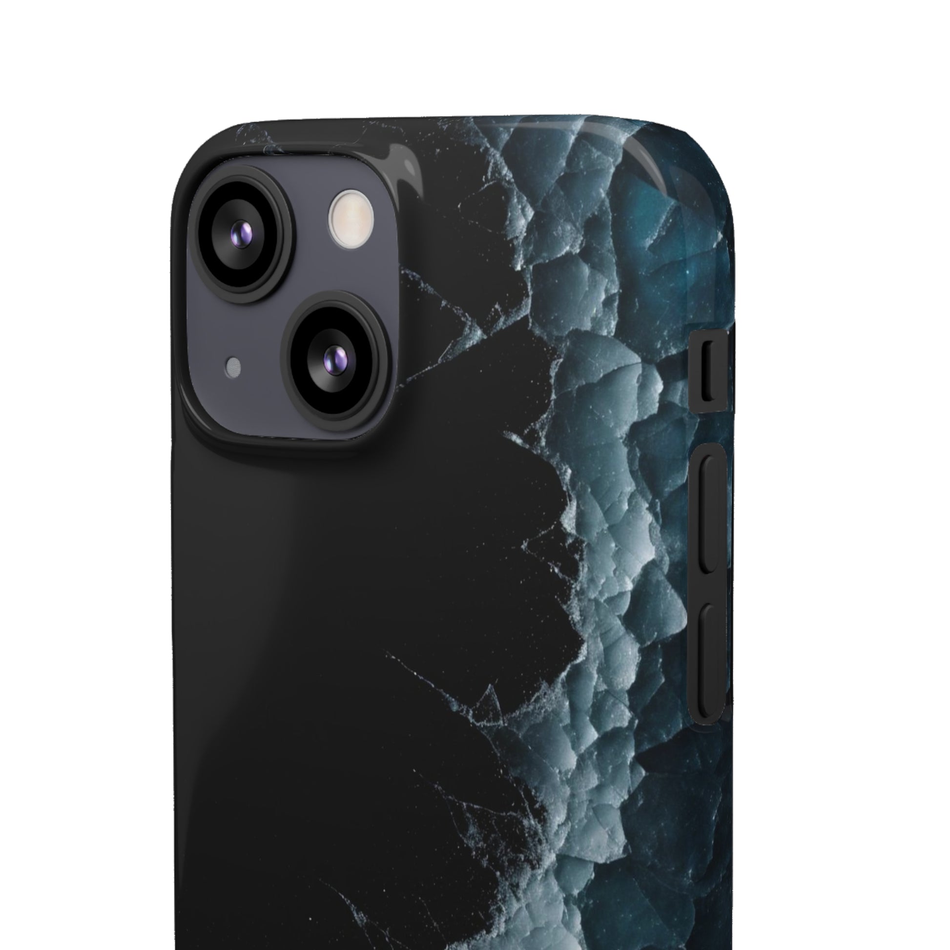 Blue Ice Cracking Snap Case - Colorwink