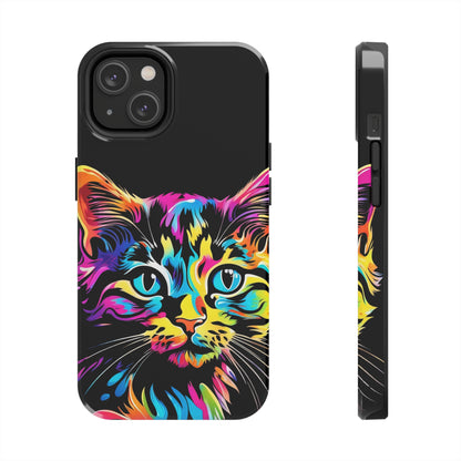 Psychedelic Cat Tough Case