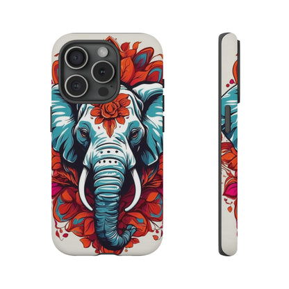 Floral Elephant Tough Case