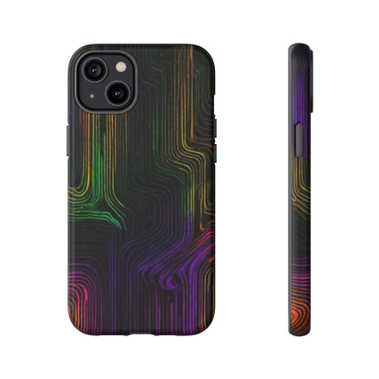 Violet Art Pattern Tough Case