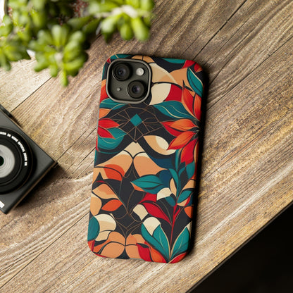 Flower Pattern Art Design Tough Case