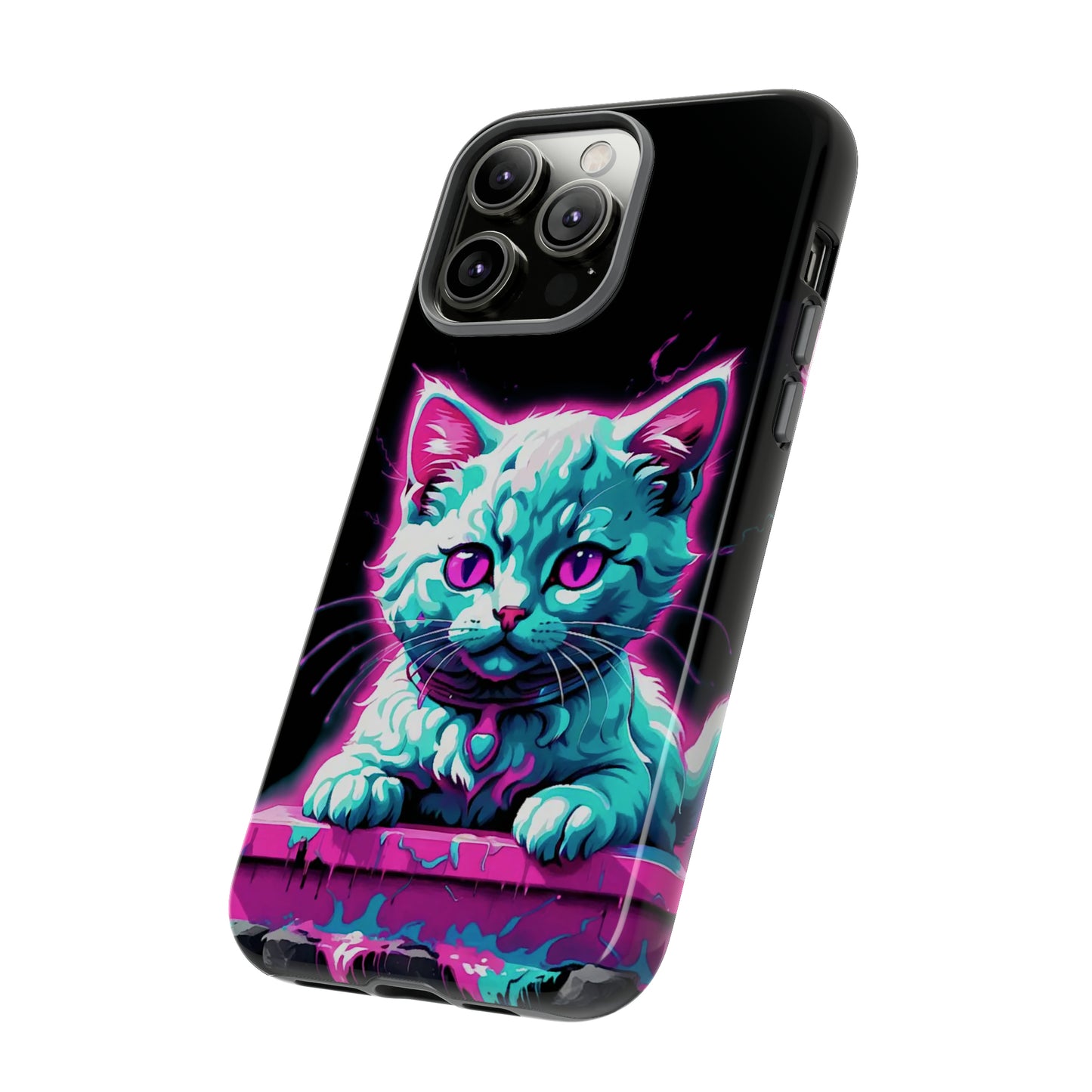 Neon Cat Tough Case