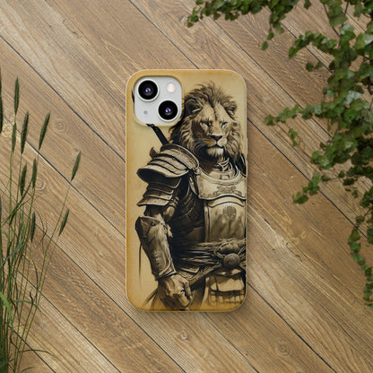 Lion Samurai Biodegradable Case