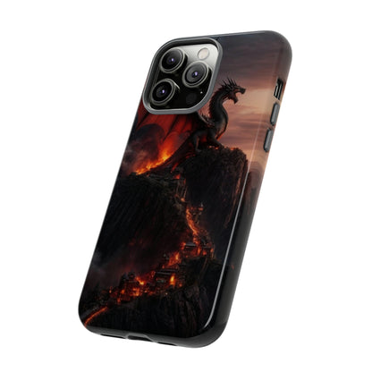 Dragon on mountain Tough Case