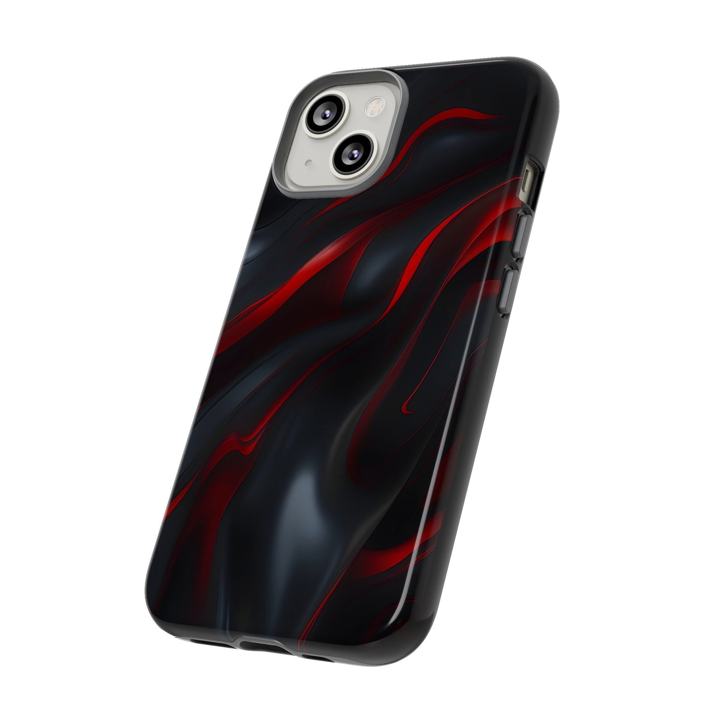 Red Black Tough Case