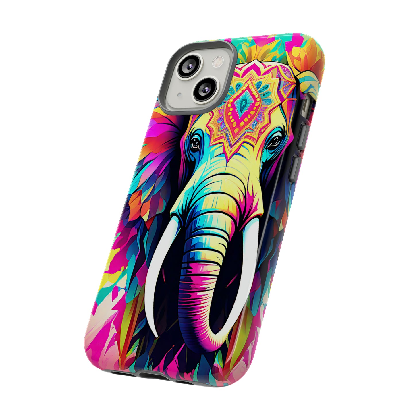 Psychedelic Elephant Tough Case