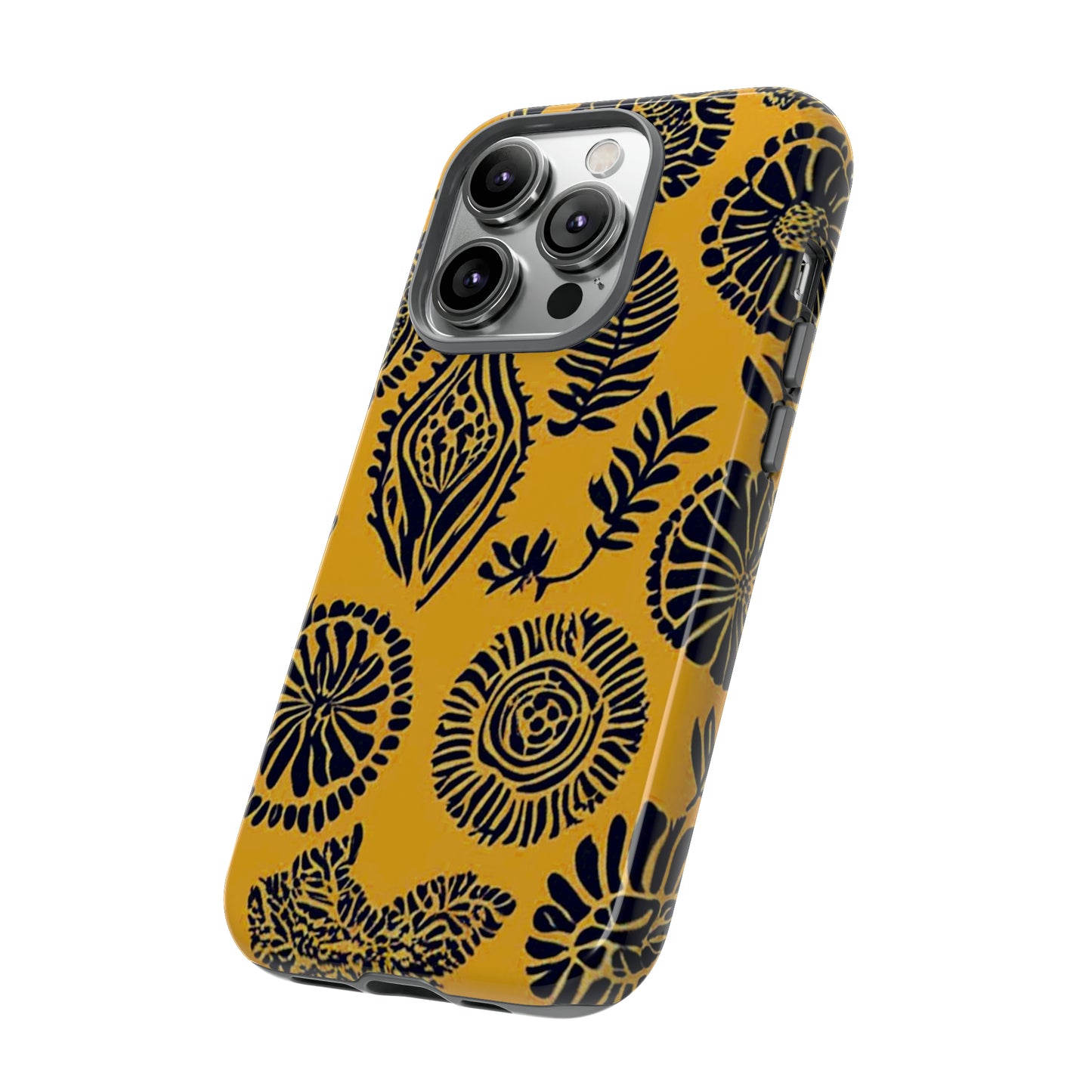 Yellow Pattern Tough Case