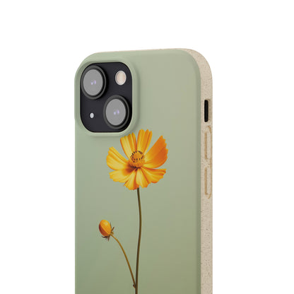 Lone Flower Biodegradable Case