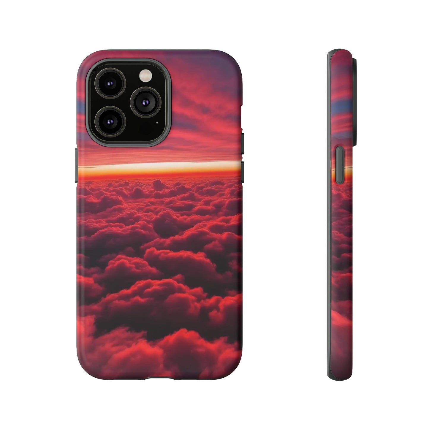 Red Clouds Tough Case