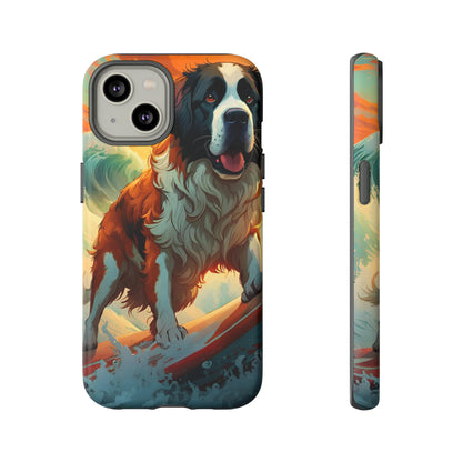 The Dog Surfer Tough Case