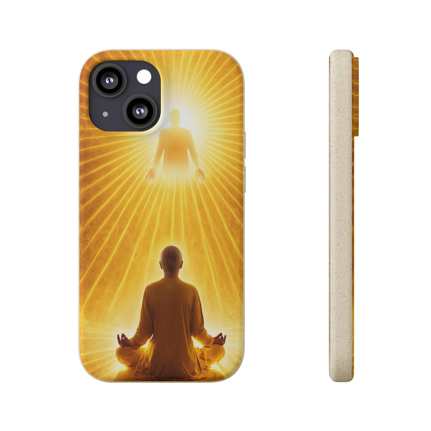 Meditative Monk Biodegradable Case