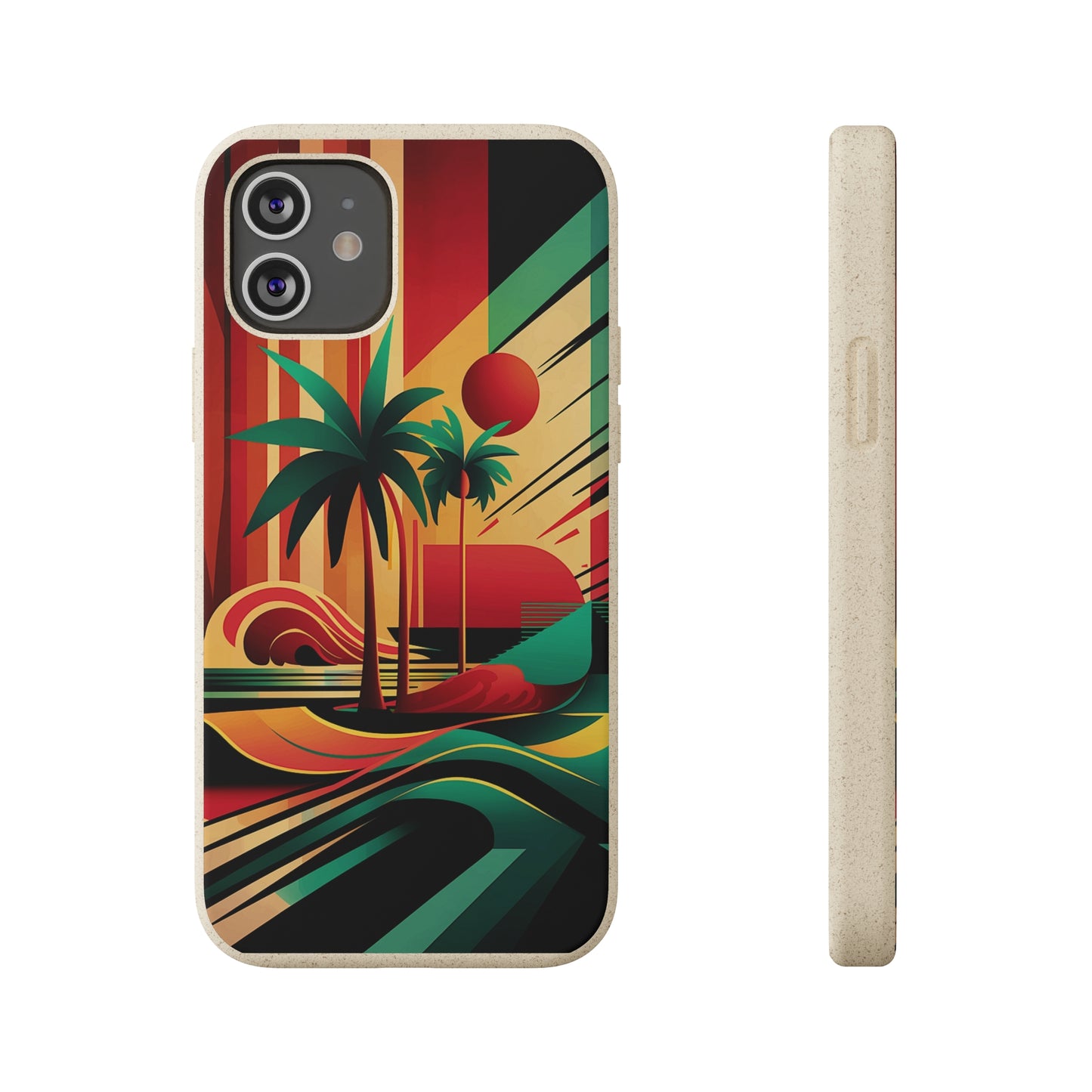 Beach Painting Biodegradable Case