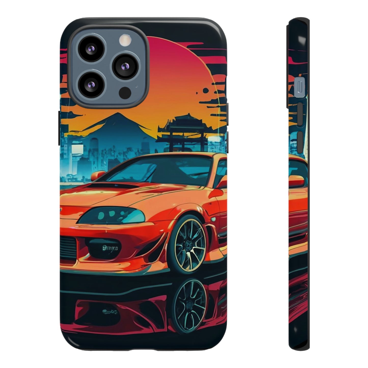 Anime Neon Car Tough Case